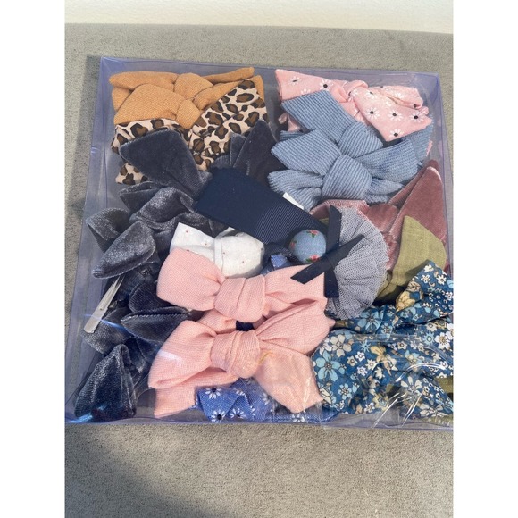 TOKUFAGU 24 Pieces Baby Girls Hair Clips, 4.5 Inch Alligator Clips - Picture 8 of 8